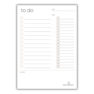 Lista delle cose da fare - con calendario (100 fogli, A5)